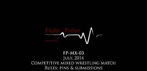 MX-03 Viktoria vs David - competitive mixed wrestling